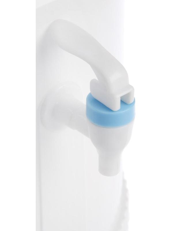 Кулер-водораздатчик Luazon, без нагрева и охлаждения, бутыль 11/19 л, белый