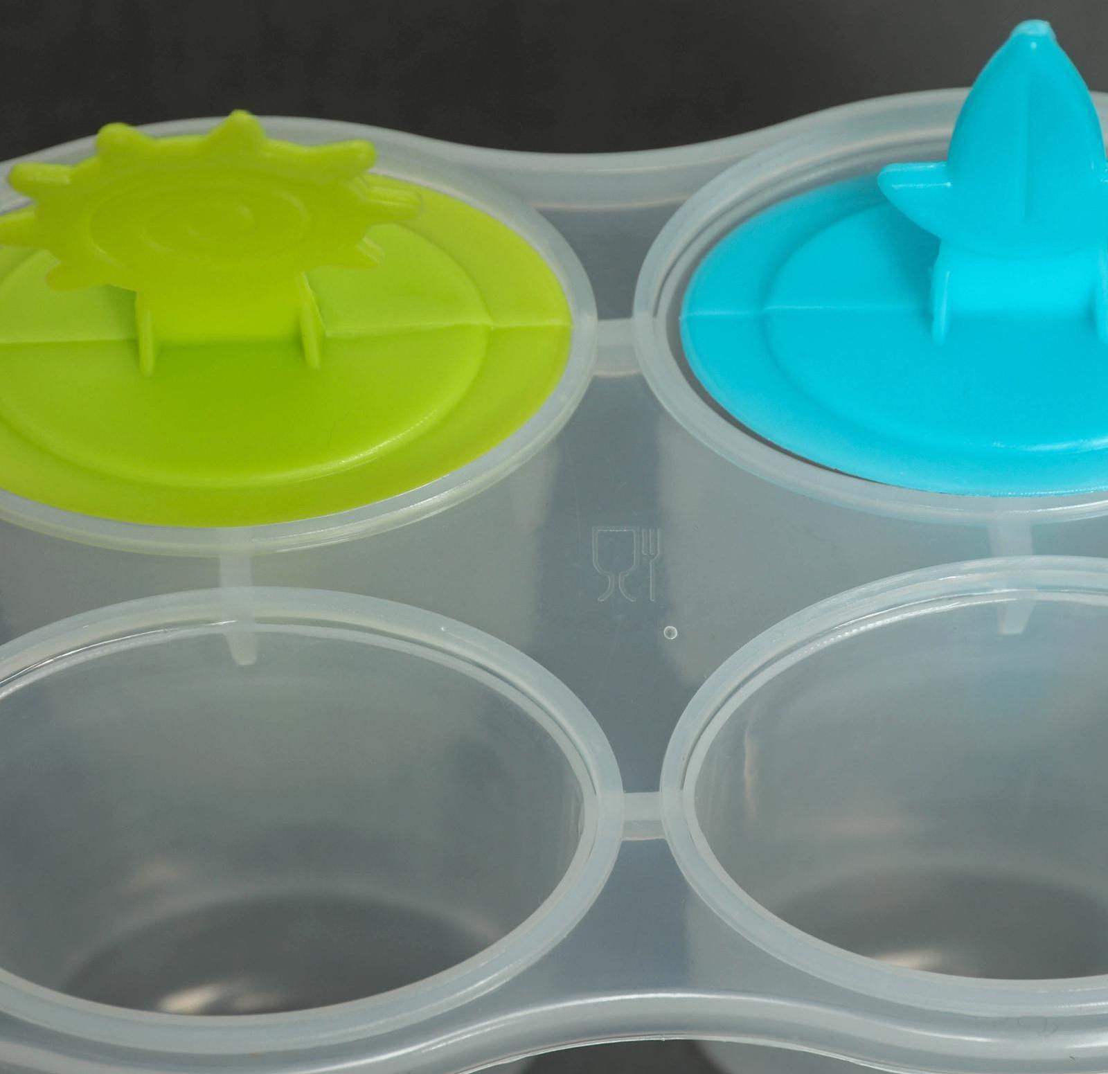 Форма для мороженого «Сказка», 6 ячеек, цвет МИКС