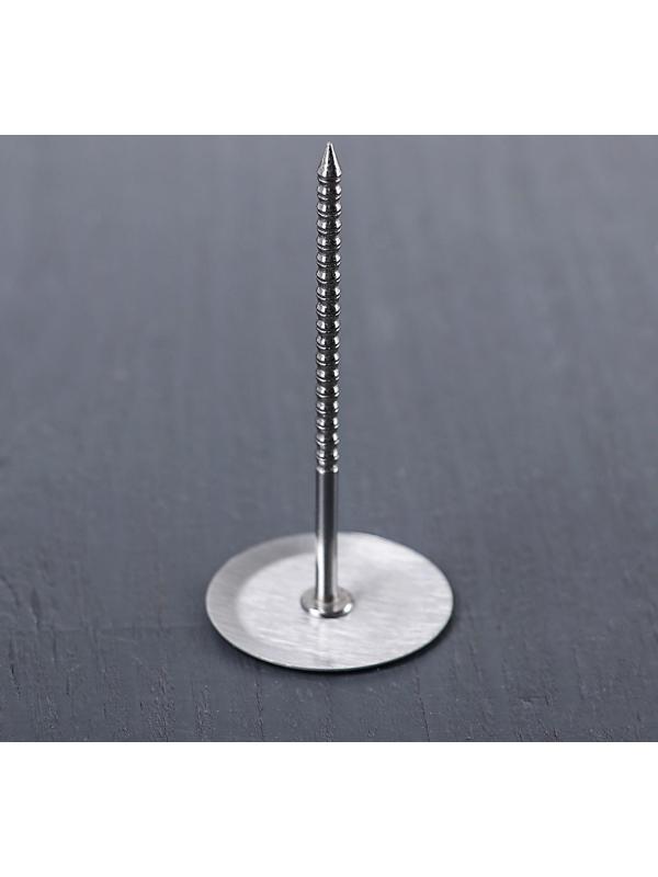 Набор кондитерский Доляна, 4 предмета: 2 насадки d=1,7 см, щипцы, гвоздь d=0,3/3,3 см