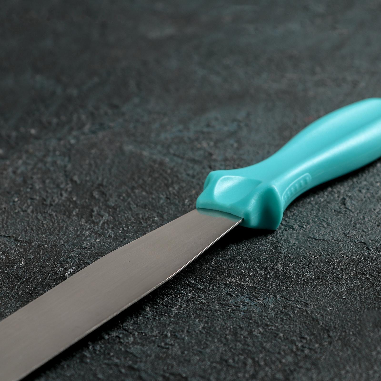 Лопатка-палетка прямая 33 см, цвет МИКС