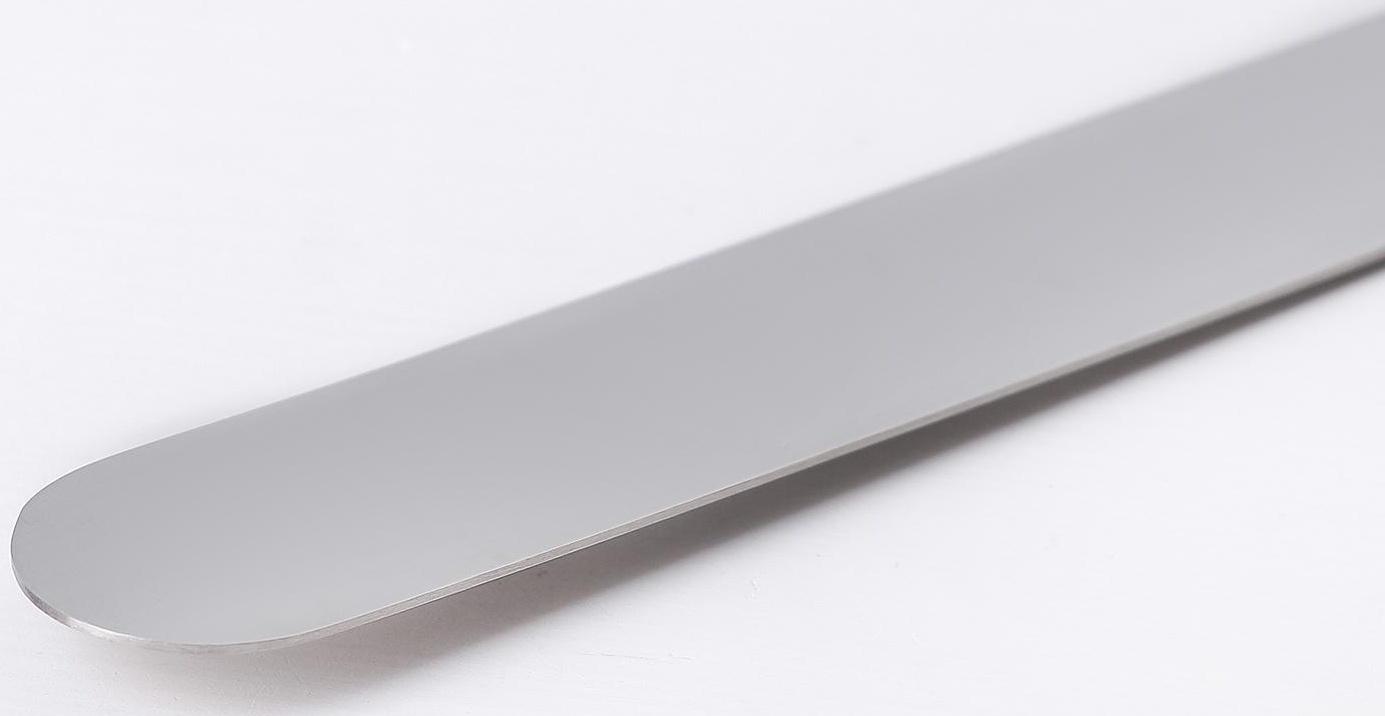 Лопатка-палетка с пластиковой ручкой, изогнутая, 32 см, рабочая поверхность 19,5 см