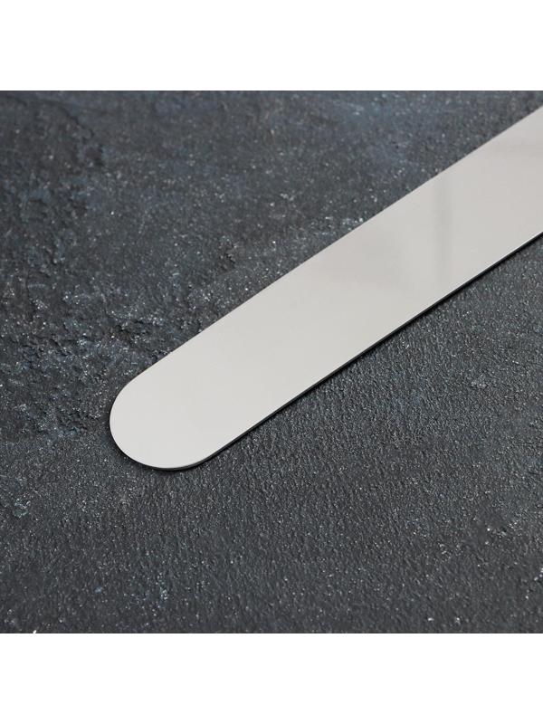 Лопатка-палетка с деревянной ручкой, изогнутая, 36,5 см