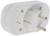 Разветвитель UNIVersal, 2 гнезда, 10 А, 250 В, без з/к, плоский, белый