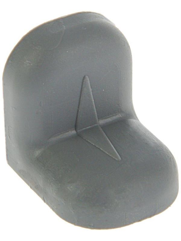 Уголок крепежный, с пластиковой крышкой, цвет металлик