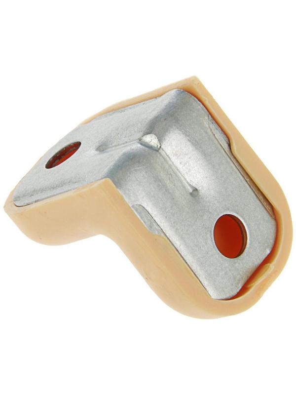 Уголок крепежный, с пластиковой крышкой, цвет обливной дуб