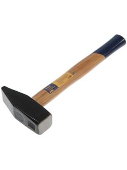 Молоток слесарный ТУНДРА, квадратный боек, деревянная рукоятка, 2000 г