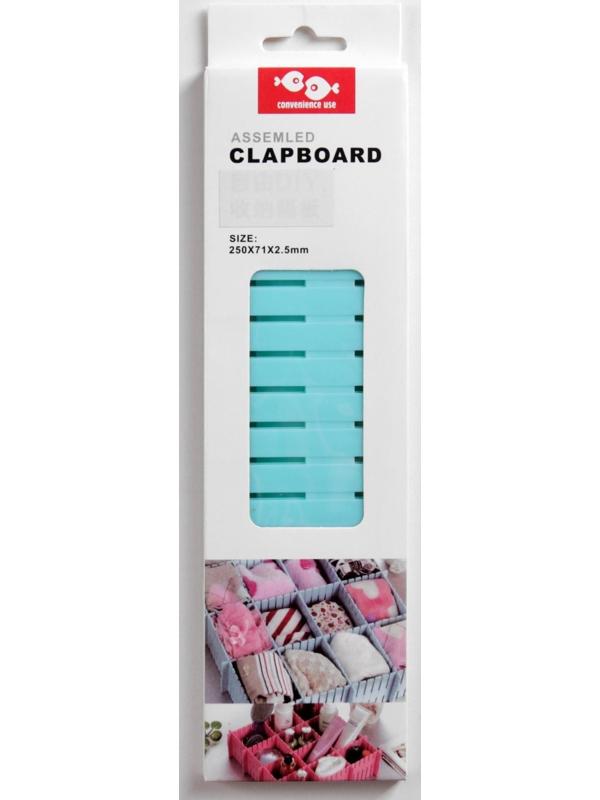 Органайзер-разделитель для ящиков, 37×7 см, 4 шт, цвет МИКС