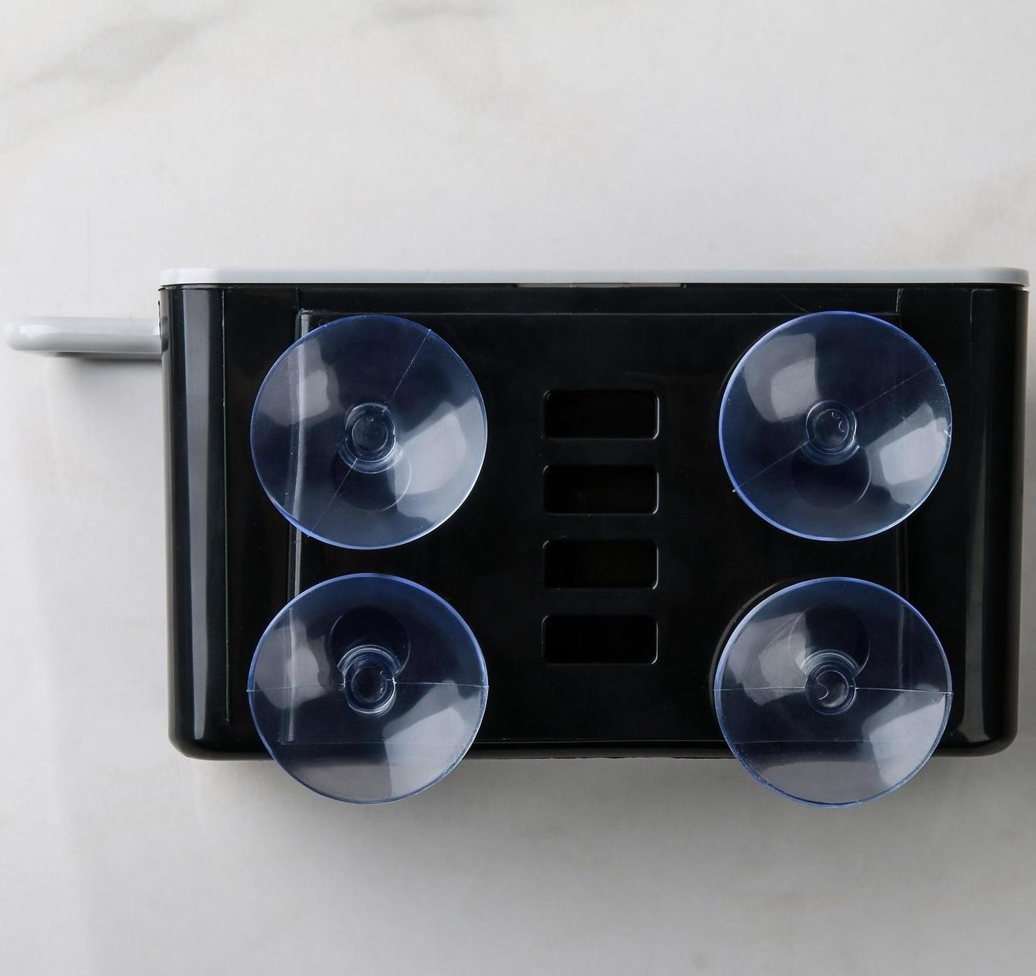 Подставка для ванных и кухонных принадлежностей, 20×9×9 см, цвет МИКС