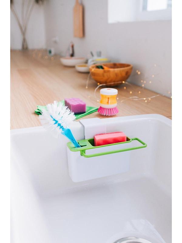 Подставка для ванных и кухонных принадлежностей, 20×9×9 см, цвет МИКС