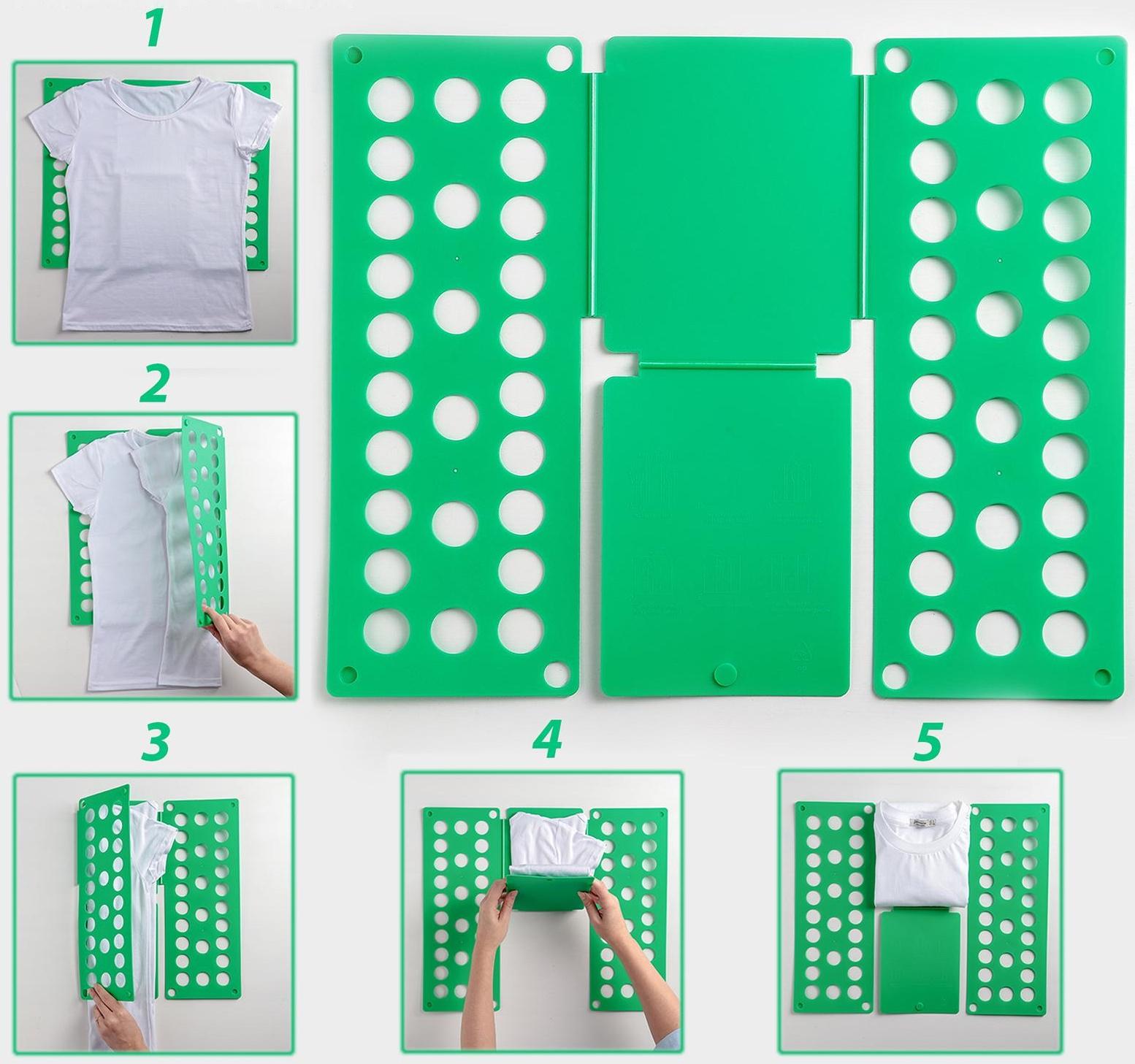 Приспособление для складывания одежды 47,5×40 см, цвет МИКС