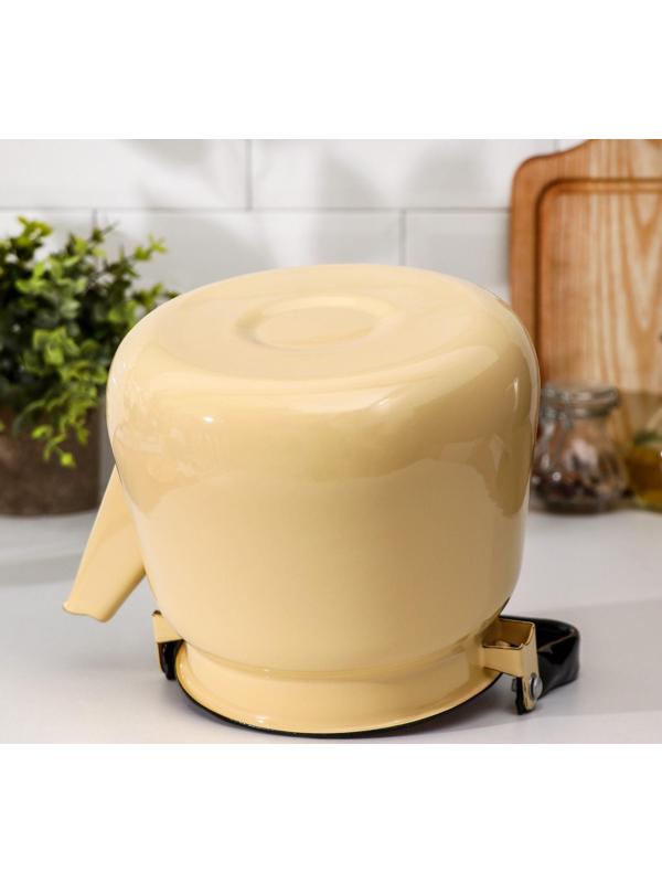 Чайник, 3,5 л, без деколи, индукция, цвет палевый