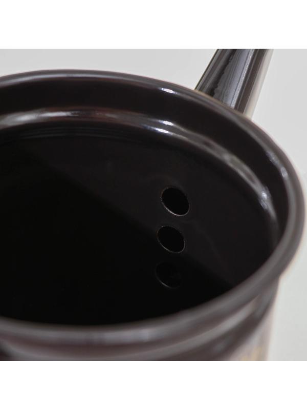 Чайник заварочный, 1 л, фиксированная ручка, индукция, цвет красно-чёрный, рисунок МИКС