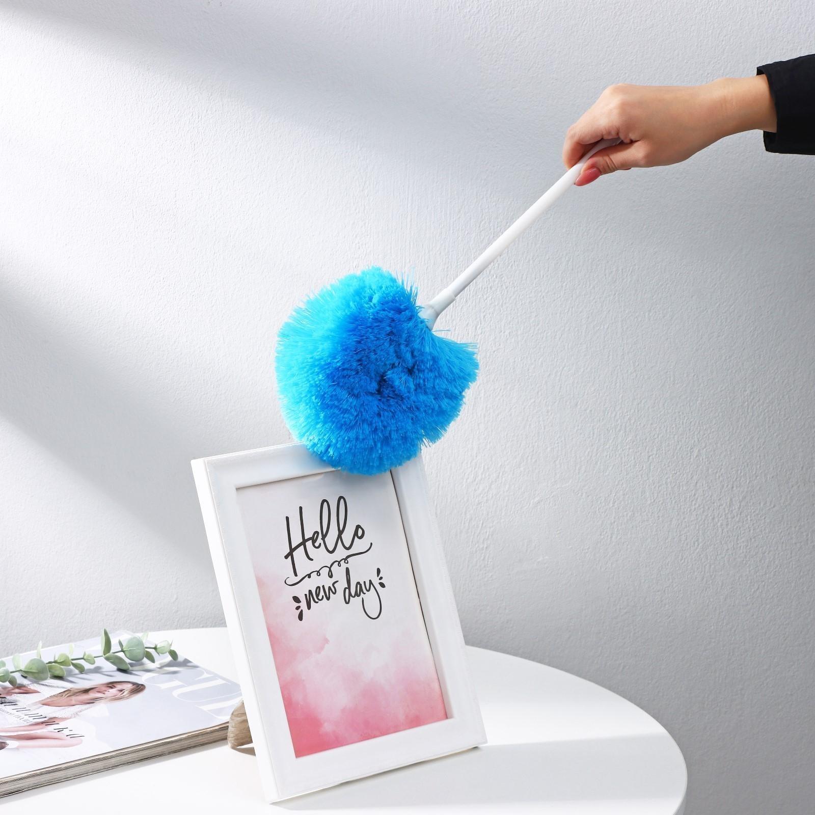 Щётка для удаления пыли Доляна, ручка 22,5 см, цвет МИКС