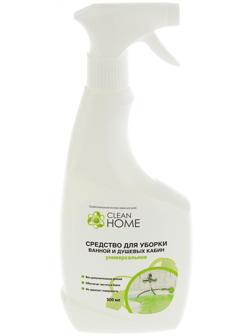 Средство для уборки ванной и душевых кабин Clean Home, 500 мл