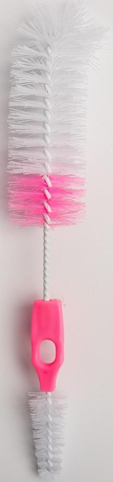 Ёршик 2 в 1 для бутылочек и сосок, цвета МИКС