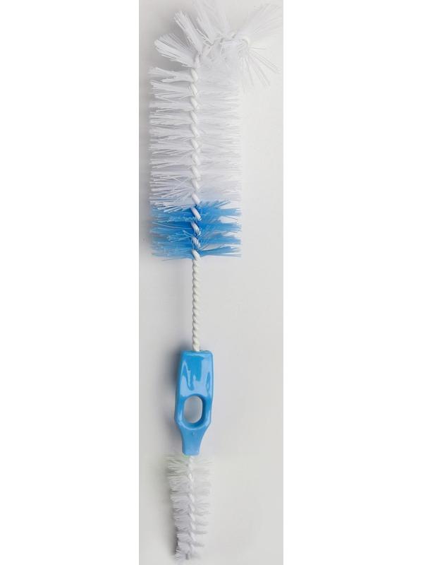 Ёршик 2 в 1 для бутылочек и сосок, цвета МИКС