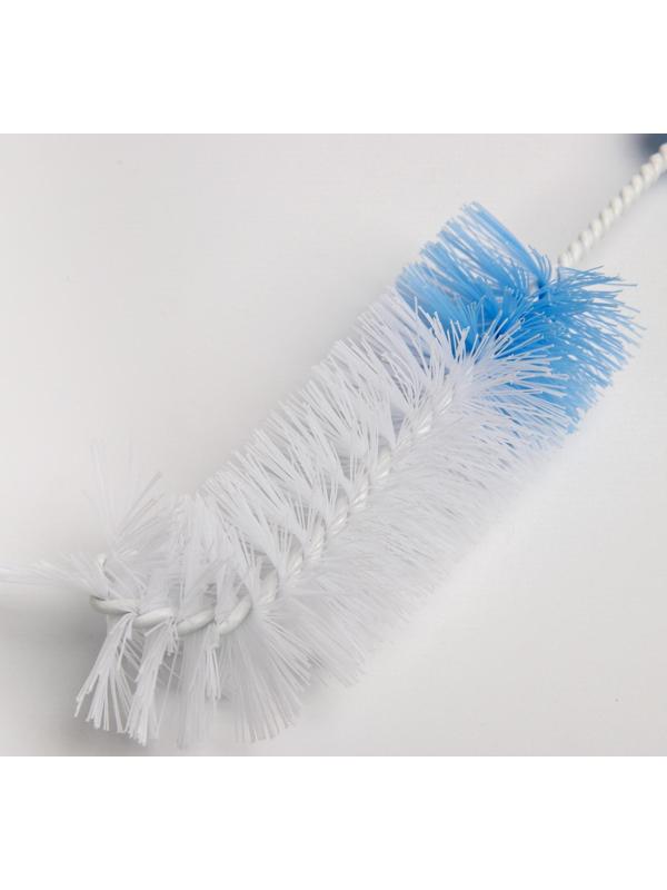 Ёршик 2 в 1 для бутылочек и сосок, цвета МИКС