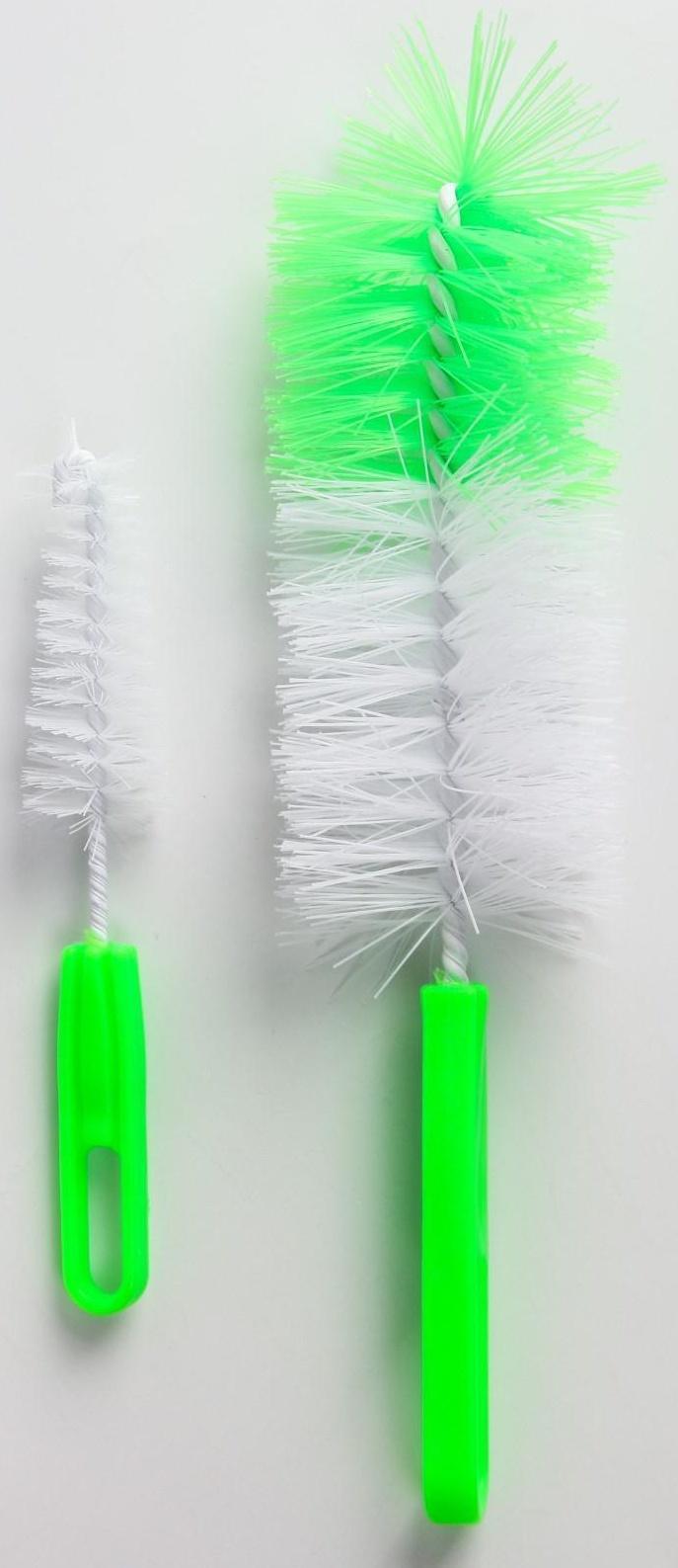 Набор ёршиков для бутылочек и сосок, цвета МИКС