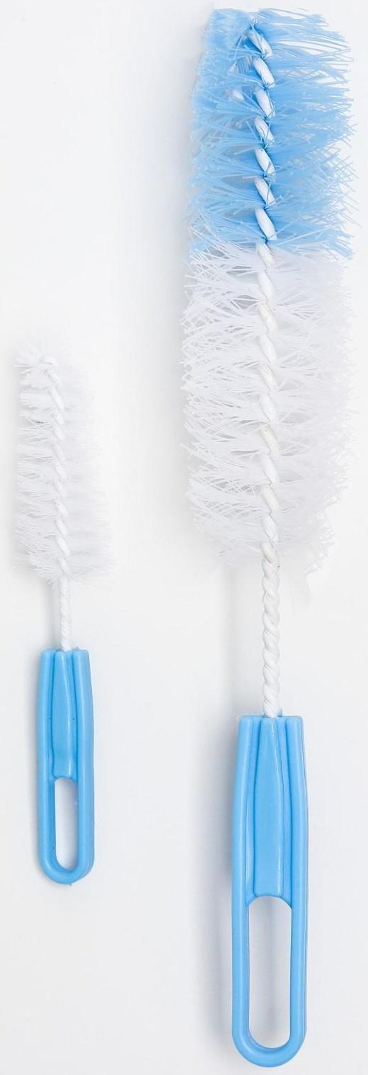 Набор ёршиков для бутылочек и сосок, цвета МИКС