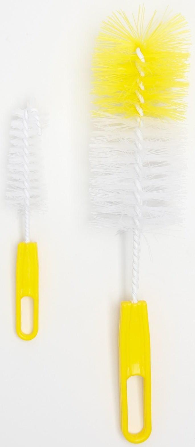 Набор ёршиков для бутылочек и сосок, цвета МИКС