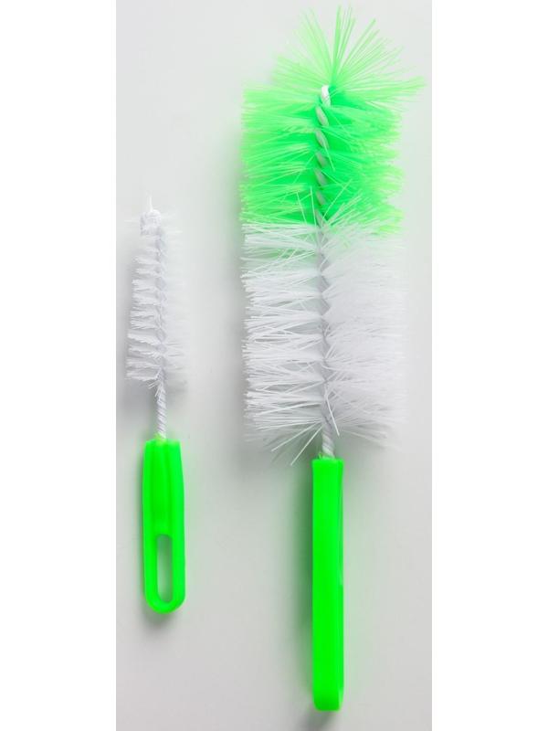 Набор ёршиков для бутылочек и сосок, цвета МИКС