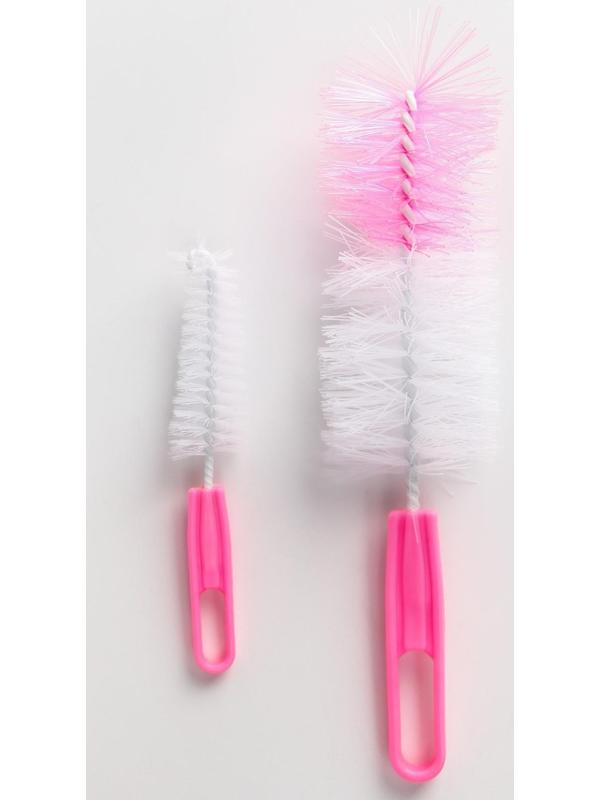 Набор ёршиков для бутылочек и сосок, цвета МИКС