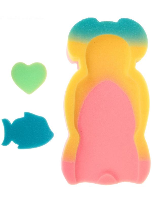 Поролоновый матрас для ванны Tega Mini, маленький, разноцветный, МИКС