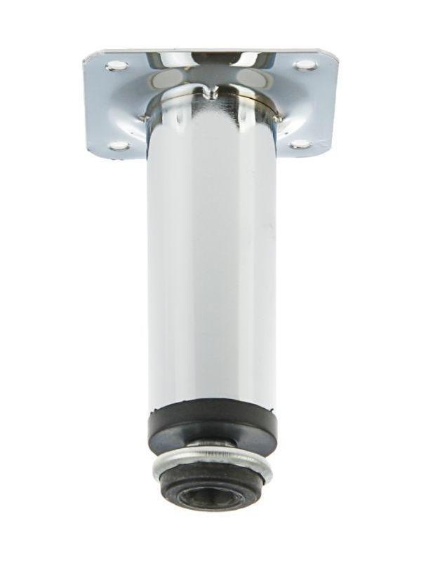 Опора круглая, d=30 мм, H=100 мм, цвет хром