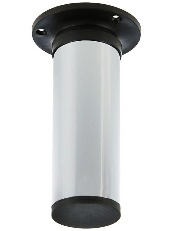 Опора регулируемая, d=50 мм, H=150-170 мм, цвет хром