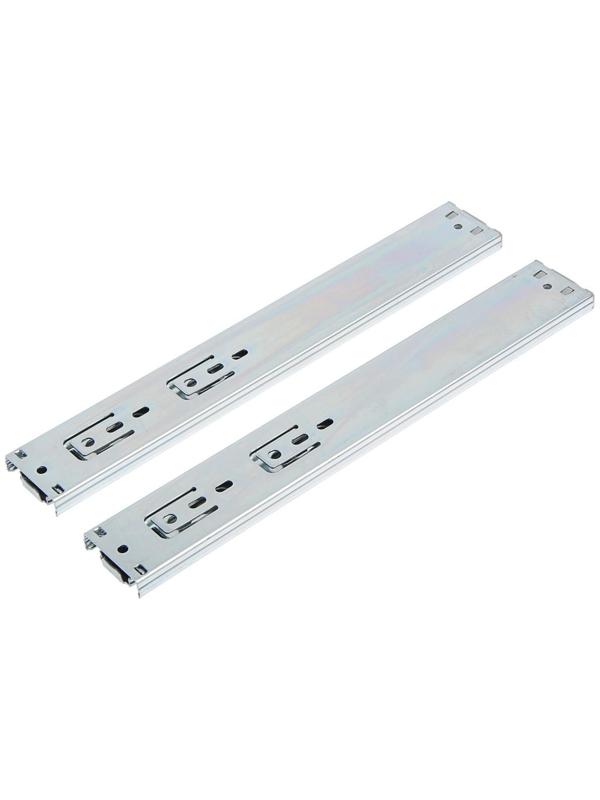 Шариковые направляющие, полное выдвижение, FGV, L=300 мм, H=45 мм, с доводчиком