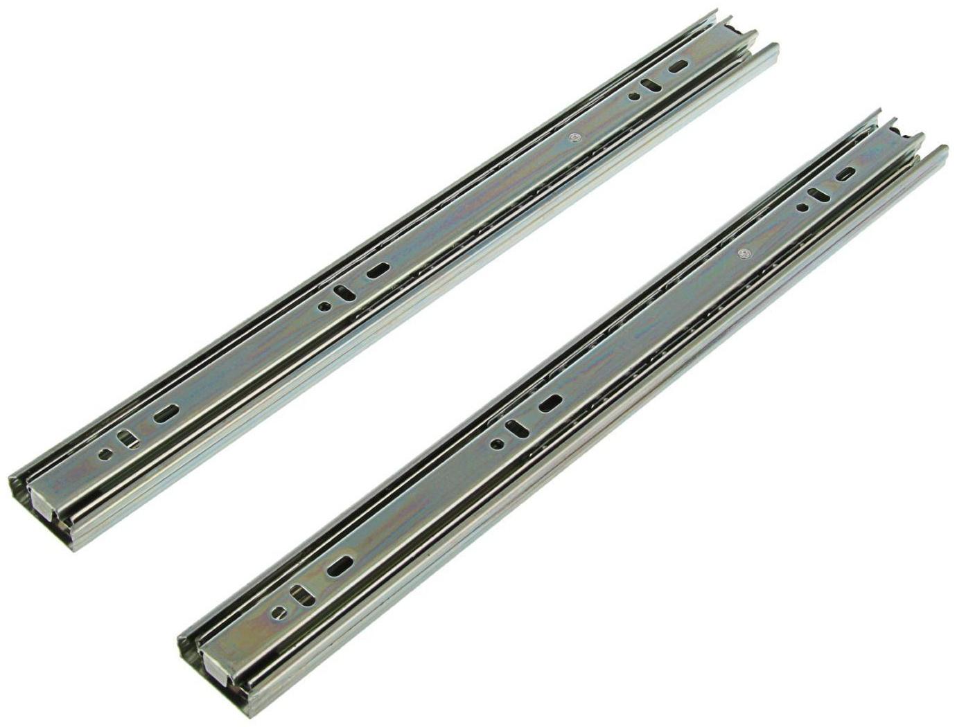 Шариковые направляющие, полное выдвижение, L=350 мм, Н=35 мм, 2 шт. в наборе