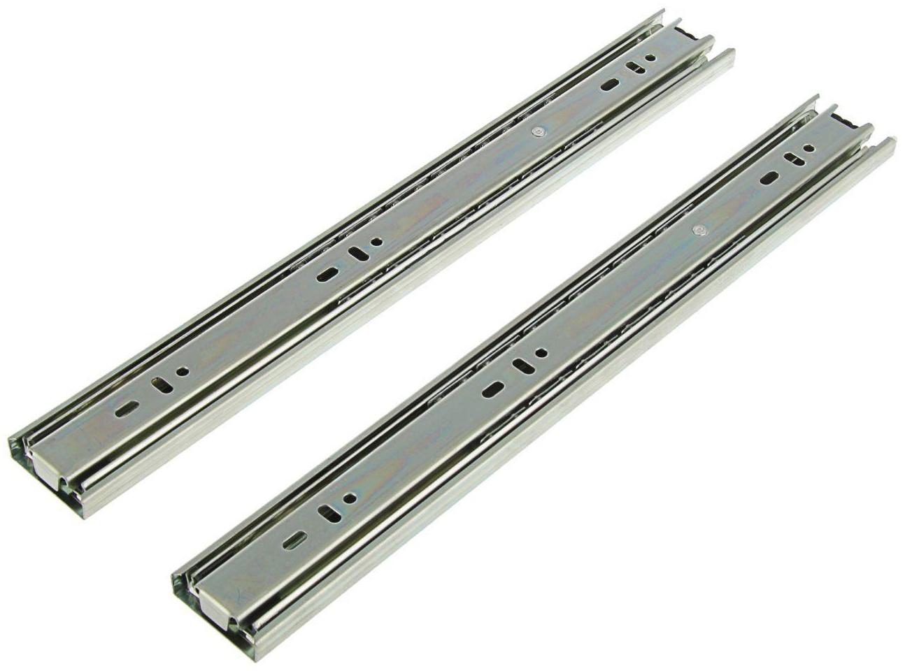 Шариковые направляющие, полное выдвижение, L=350 мм, Н=45 мм, 2 шт. в наборе