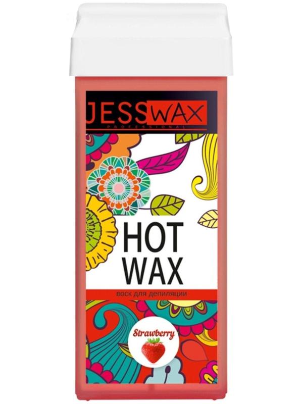 Воск для депиляции в картридже JessWax «Клубника», 100 мл