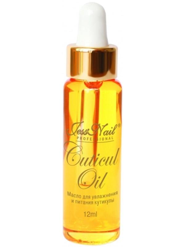 Масло JessNail для увлажнения и питания кутикулы, золотая крышка, аромат персик, 12 мл