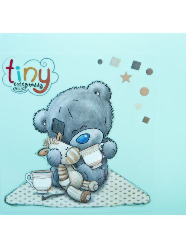 Нагрудник для кормления «Me To You» пластиковый с карманом, цвет зелёный