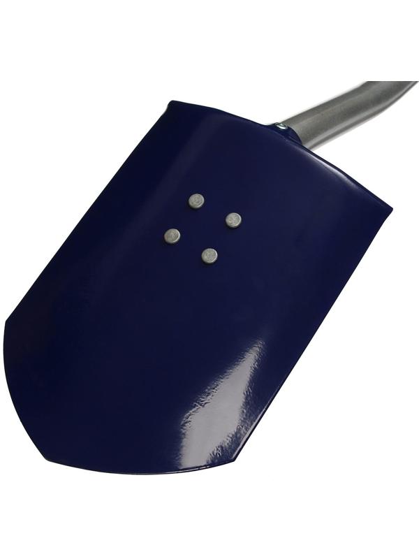 Лопата универсальная, острая, L = 122 см, алюминиевый черенок, с ручкой, «Форсаж»