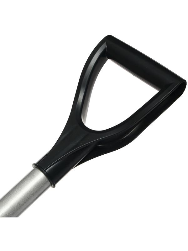 Лопата универсальная, острая, L = 122 см, алюминиевый черенок, с ручкой, «Форсаж»