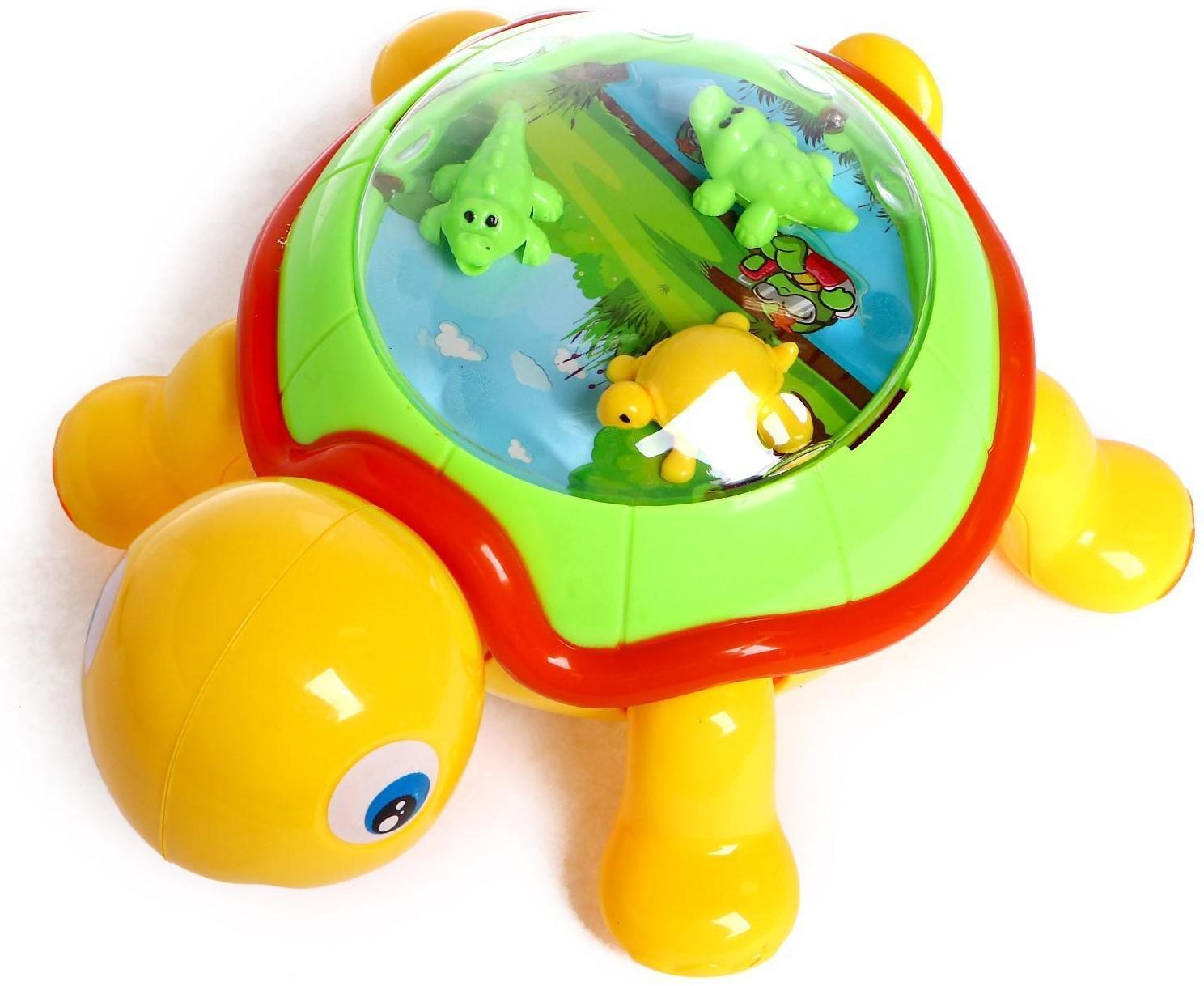 Игрушка музыкальная «Черепашка», ездит, световые и звуковые эффекты