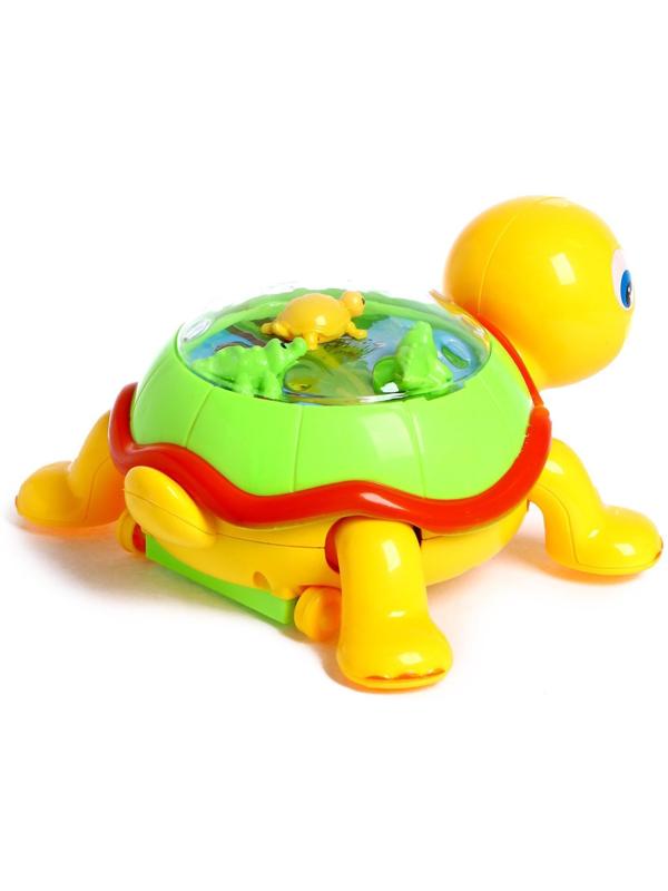 Игрушка музыкальная «Черепашка», ездит, световые и звуковые эффекты