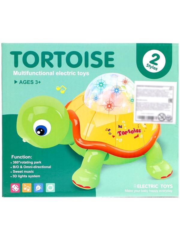 Игрушка музыкальная «Черепашка», ездит, световые и звуковые эффекты