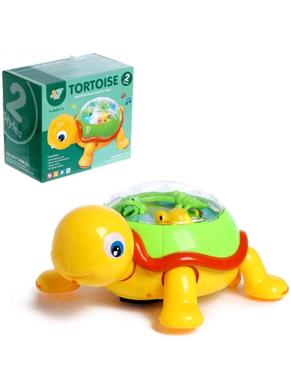 Игрушка музыкальная «Черепашка», ездит, световые и звуковые эффекты