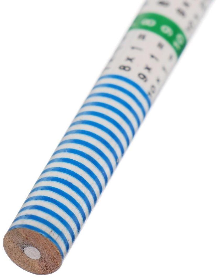 Карандаш чёрнографитный с ластиком 