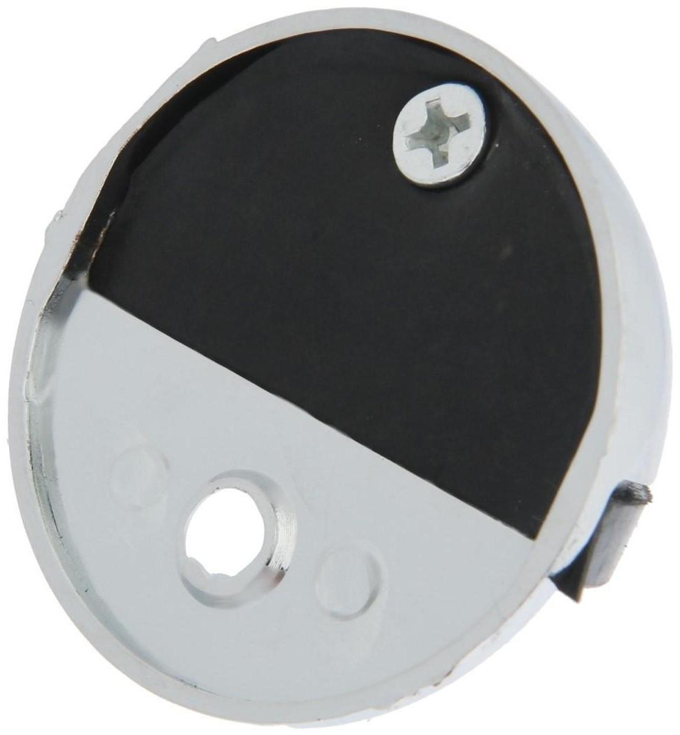 Упор дверной U103CP, d=42 мм, h=23 мм, цвет хром