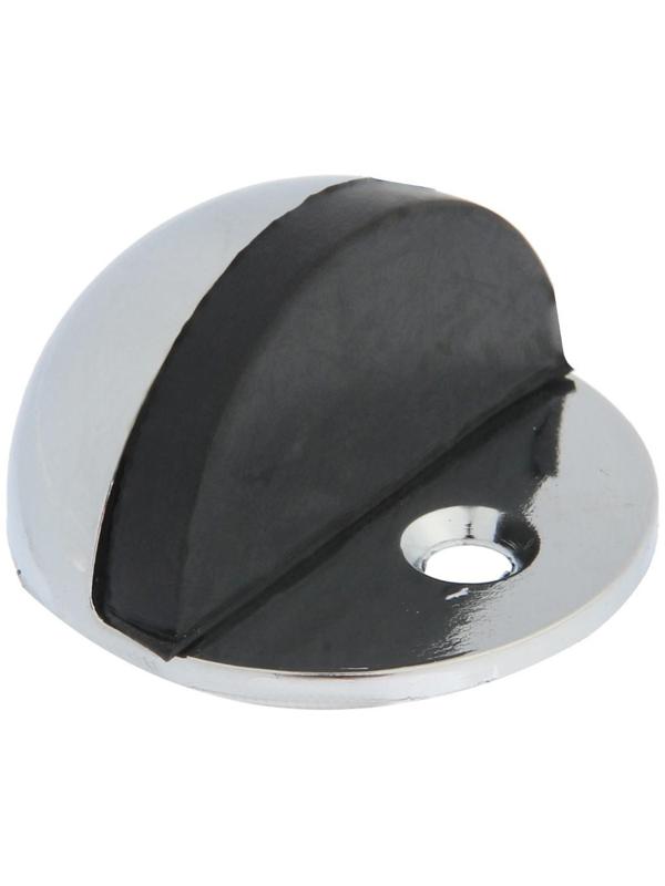 Упор дверной U103CP, d=42 мм, h=23 мм, цвет хром