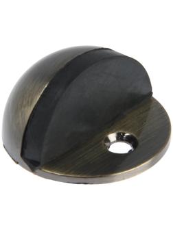 Упор дверной U103AB, d=42 мм, h=23 мм, цвет бронза