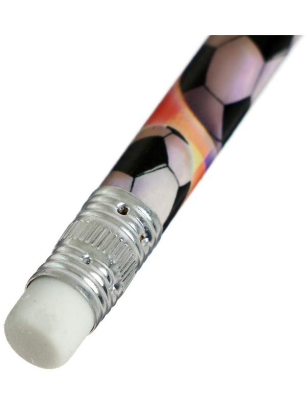 Карандаш чёрнографитный с ластиком Calligrata 