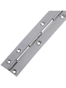 Петля рояльная, 250 мм, без покрытия, 100 шт