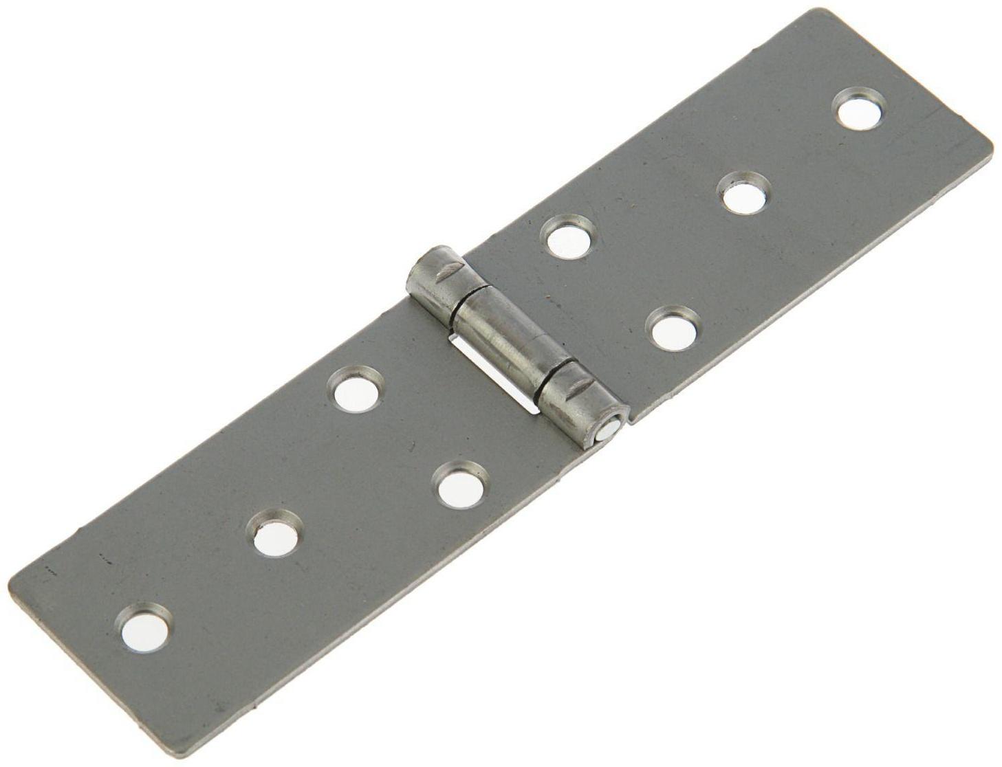 Петля карточная, 140 х 34 мм, без покрытия