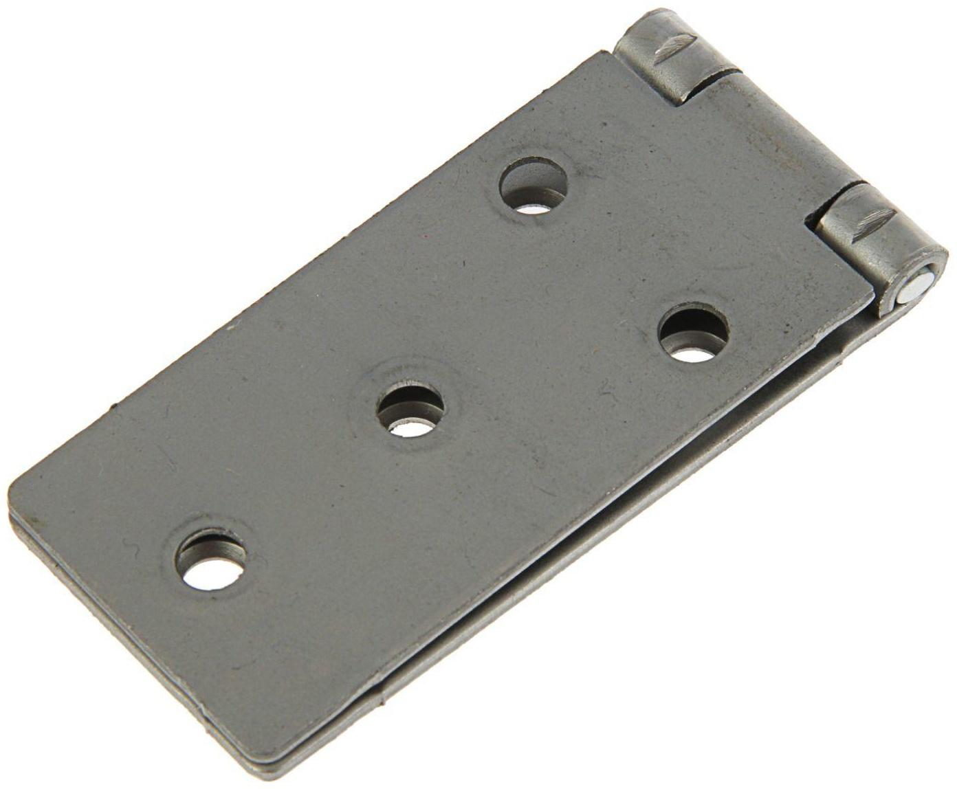 Петля карточная, 140 х 34 мм, без покрытия