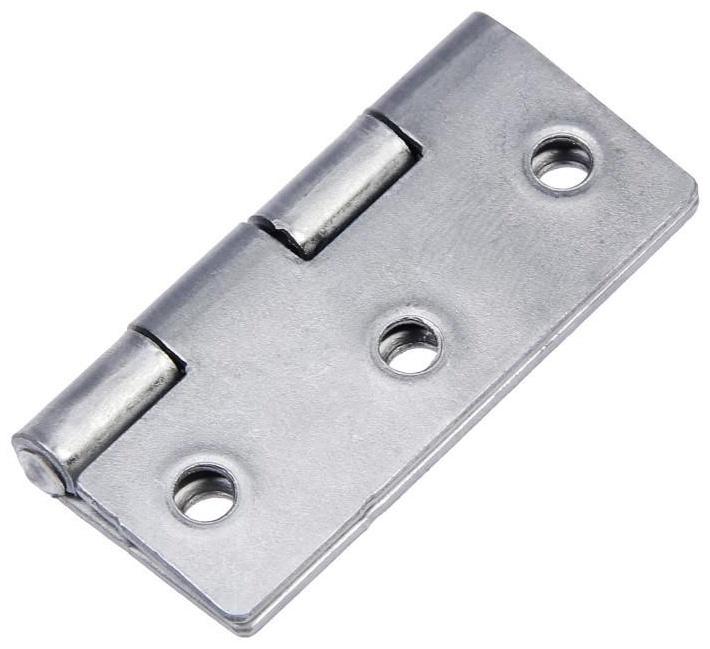 Петля карточная, 50 х 40 мм, без покрытия